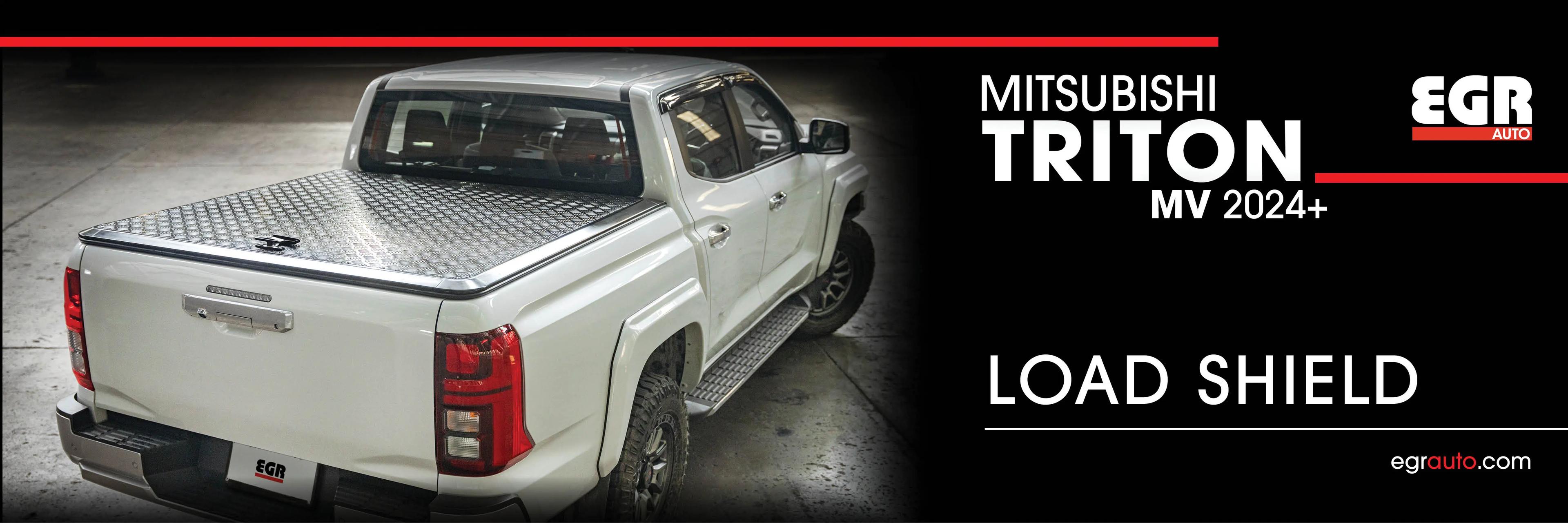 Promo banner - Click here for new EGR Load Shield available now for the Mitsubishi Triton MV 2024.